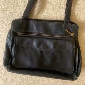 Fossil Satchel, Messenger Bag Leather